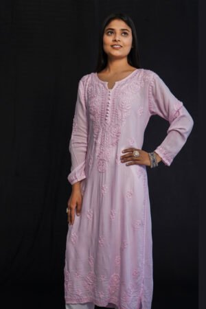 Zaira Gulzar Chikankari Kurta