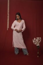 Zaira Gulzar Chikankari Kurta